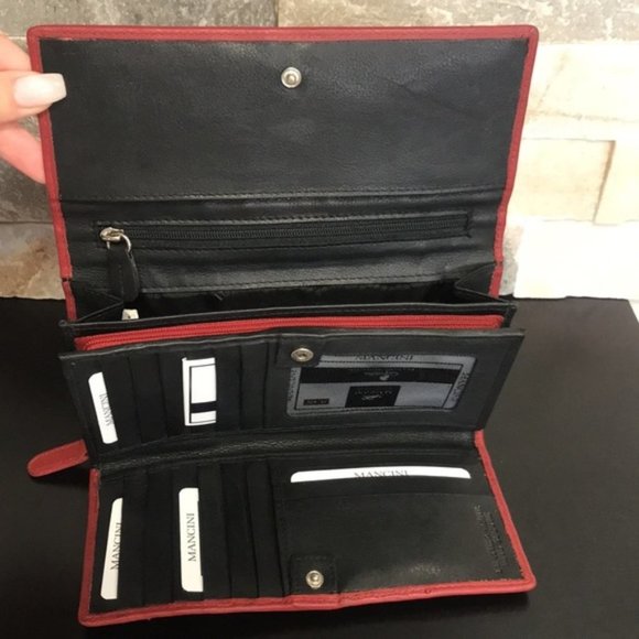 Mancini RFID Secure Clutch Wallet - Picture 3 of 5